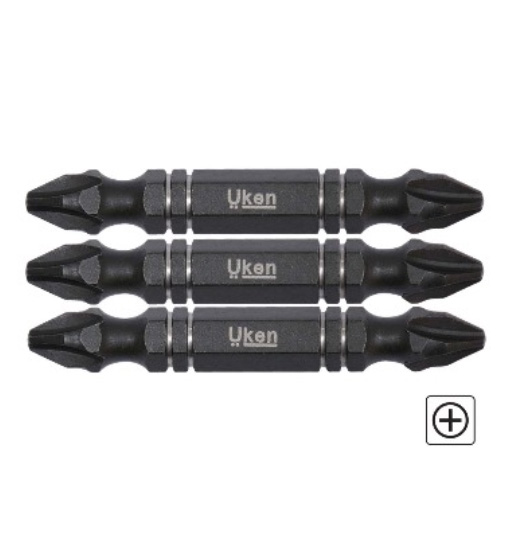 SCREW BIT 10PCS/SET PH2X65MM UKEN