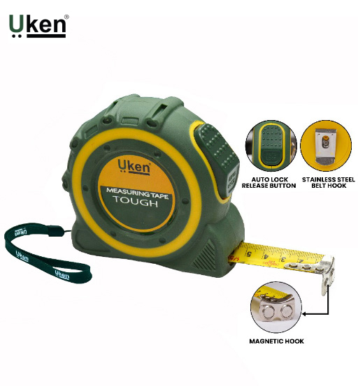 MEASURING TAPE TOUGH 5MTR(19MM)-UKEN
