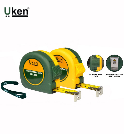 MEASURING TAPE RUB 3M (16MM) UKEN