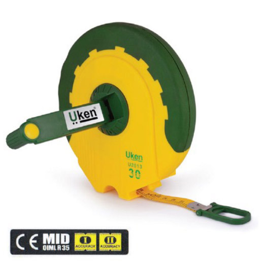 MEASURING TAPE CLOSE TYPE FIBER 15 MTR-13MM UKEN view 2