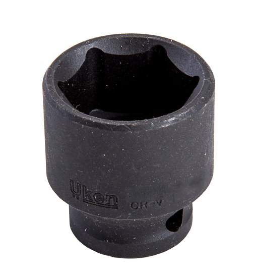 IMPACT SOCKET 1/2" DR 25MM 6PT UKEN