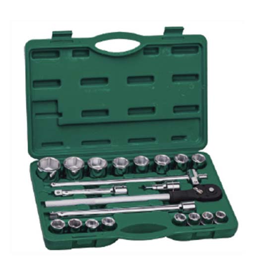 SOCKET SET 3/4" DR 21PCS UKEN