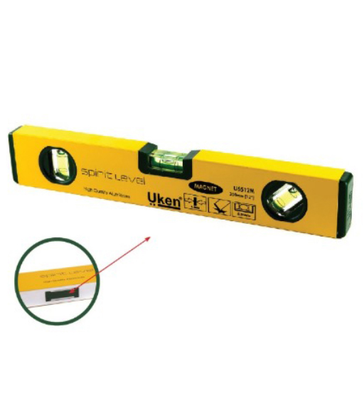 SPIRIT LEVEL 24" WITH MAGNET UKEN