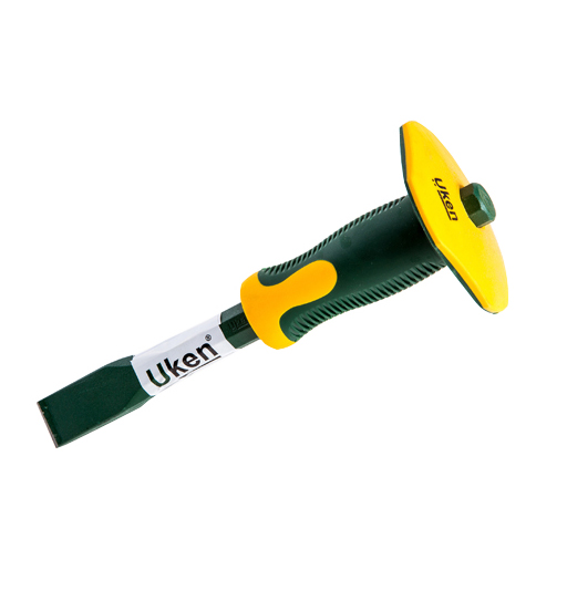 FLAT CHISEL 10" SUPER DUTY WITH GRIP WISDOM UKEN