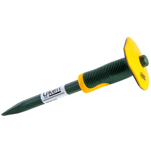 POINT CHISEL 8" SUPER DUTY WITH GRIP WISDOM UKEN
