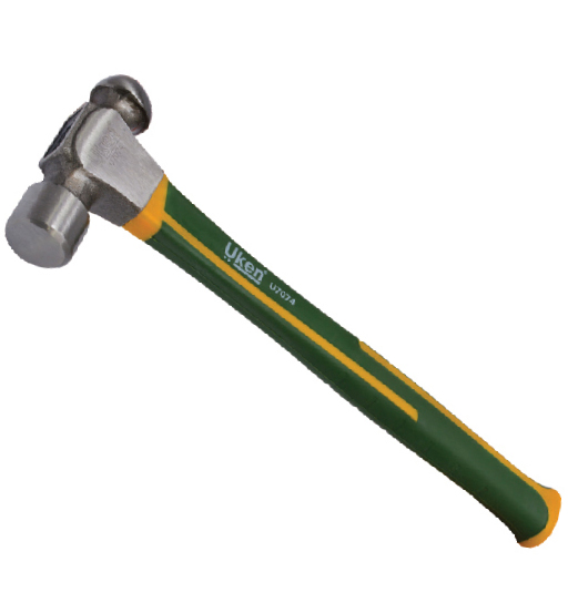 BALL PEEN HAMMER 1.5 LB FIBERGLASS WISDOM HANDLE UKEN
