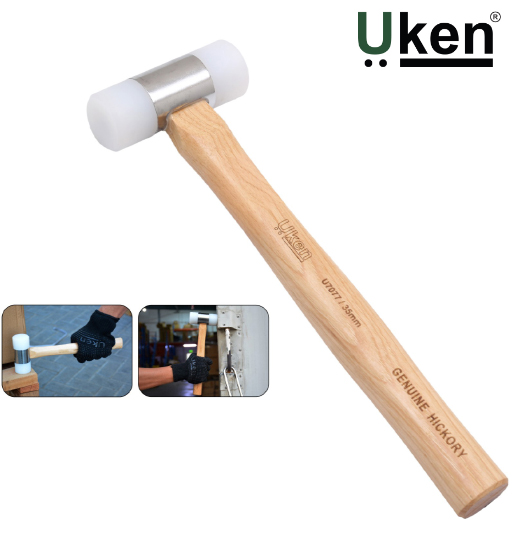 NYLON HAMMER HICKORY HANDLE 30MM UKEN