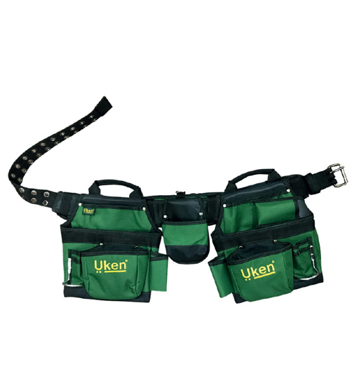 TOOL POUCH DOUBLE WITH BELT UKEN
