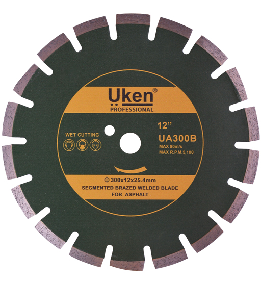 DIAMOND BLADE 300MM FOR ASPHALT UKEN
