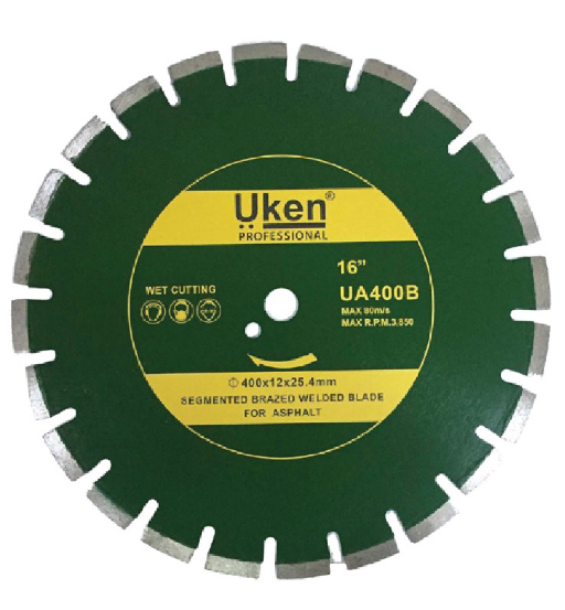 DIAMOND BLADE 400MM FOR ASPHALT CUTTING-UKEN