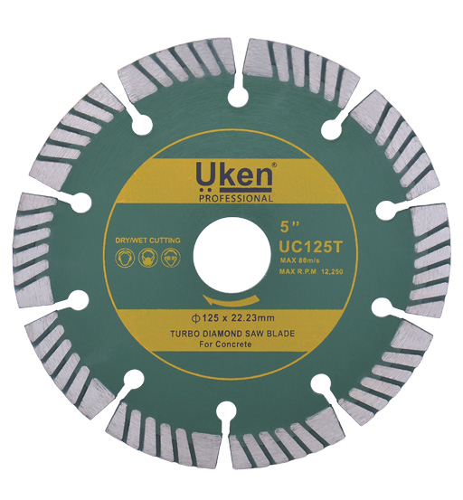 TURBO DIAMOND SAW BLADE 125MM UKEN