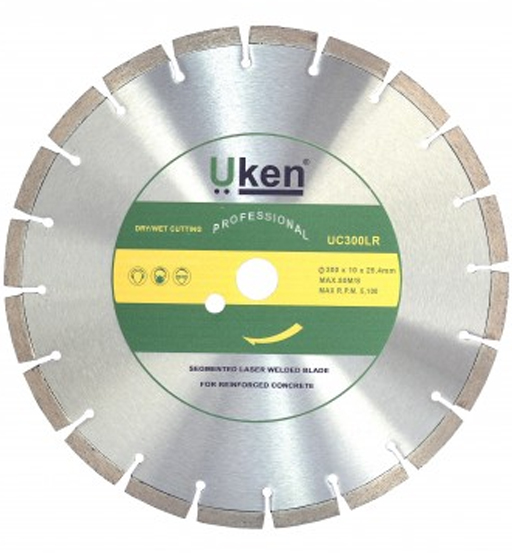 REINFORCED CONCRETE DIAMOND BLADE 300MM UKEN