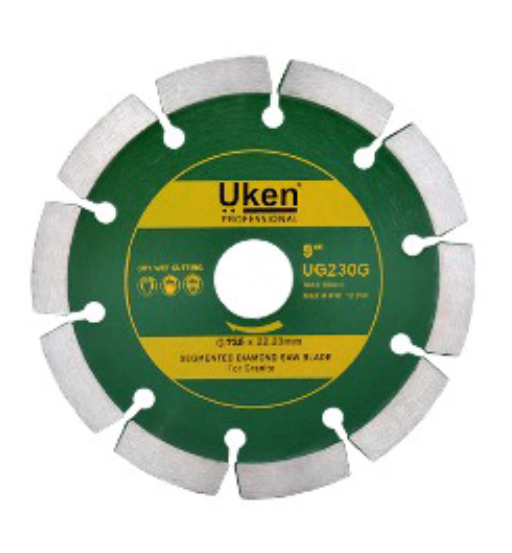 DIAMOND SAW BLADE 230MM FOR GRANITE&MARBLE CUTTING UKEN