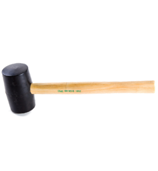 RUBBER HAMMER 32 OZ WOOD HANDLE UKEN