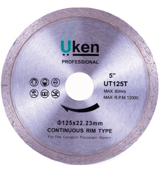 UKEN DIAMOND BLADE TILE CUTTING 125MM