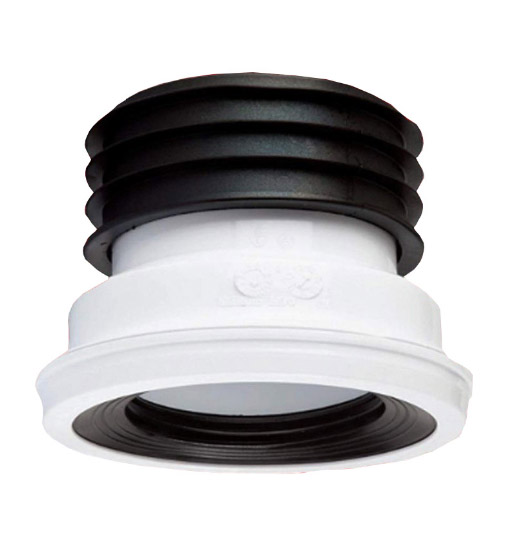 WC CONNECTOR 4" STRAIGHT-ZIESAR